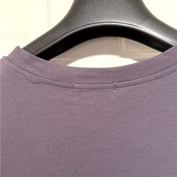 Hiso Hiso NWT Size M Purple Graphic NFL T-Shirt Dress with Lace & Ruffles (0559) - Picture 7 of 13